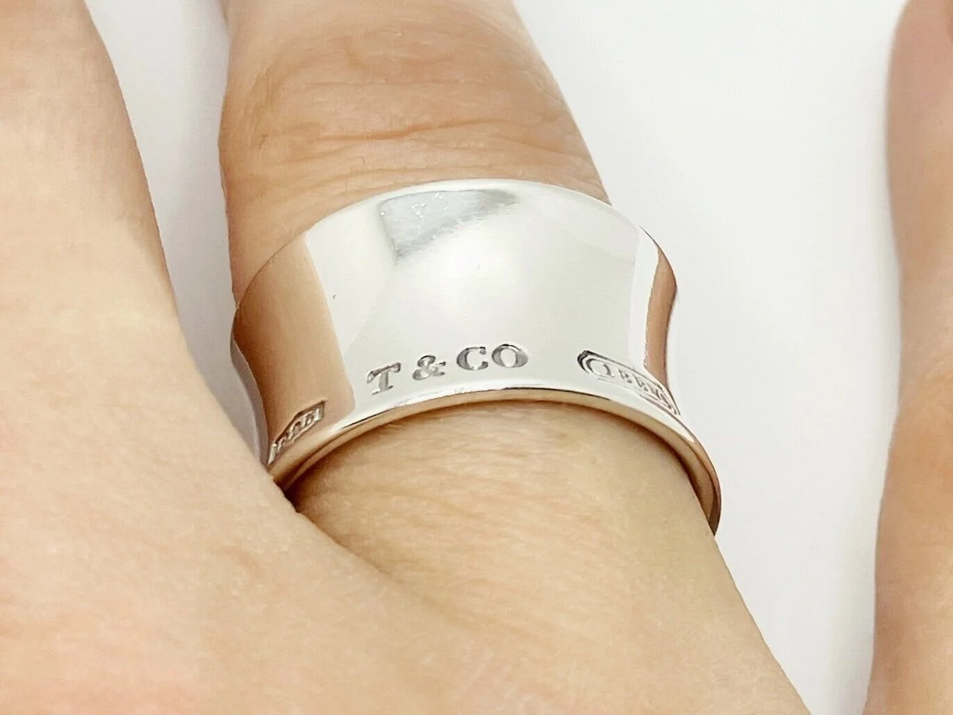 T & co 1837 silver ring deals